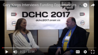 Gary Kreps interviews NIH representatives thumbnail